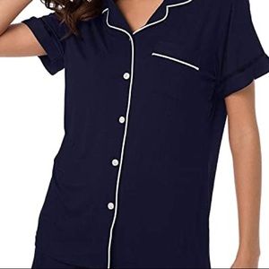 Women’s beautifully soft notch pajama shirt